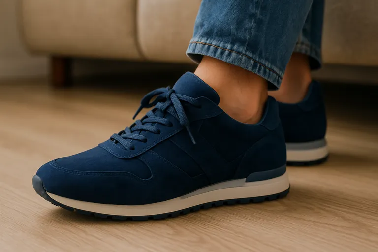 Blauwe heren sneakers voor elke outfit: moeiteloos stijlvol en comfortabel