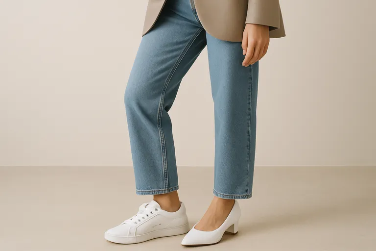 Dames schoenen wit: de basis