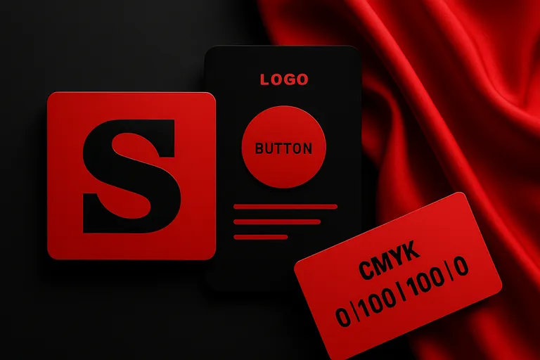 Het krachtige samenspel van rood en zwart in design en merkbeleving