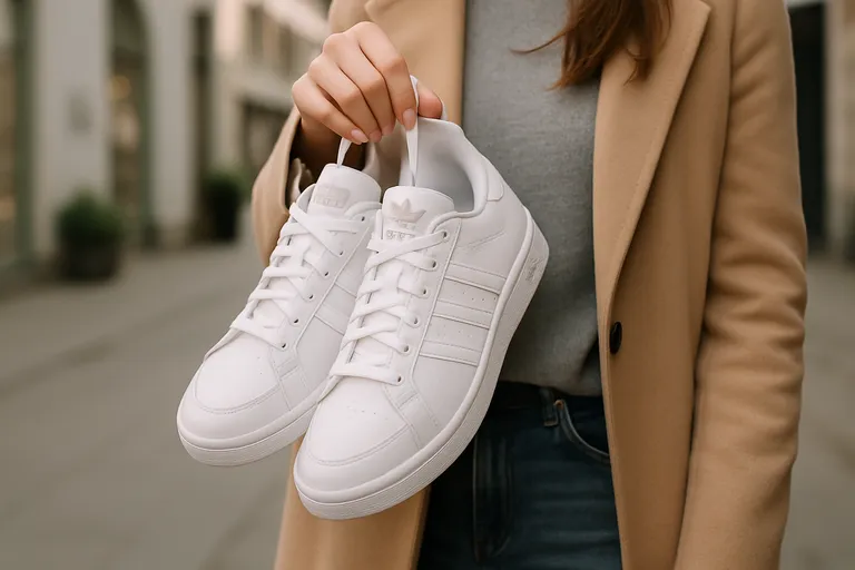 Slim deals scoren op witte Adidas dames sneakers