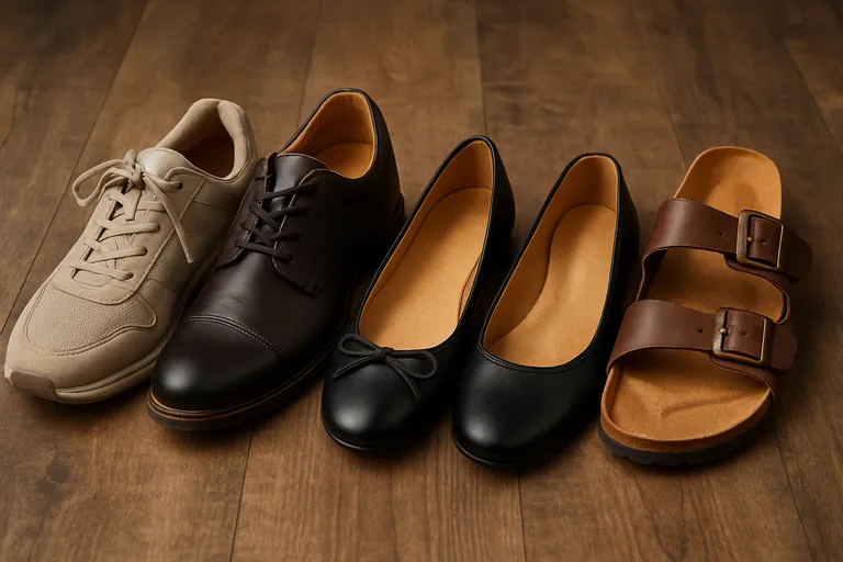 Soorten schoenen met goed voetbed