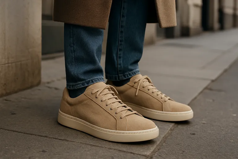 Suède sneakers voor elke dag: zo draag je ze stijlvol en houd je ze langer mooi