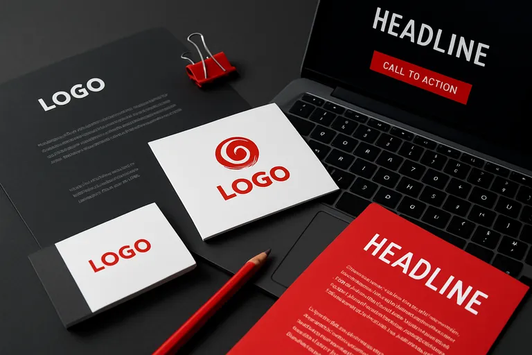 Toepassingen in branding, web en print