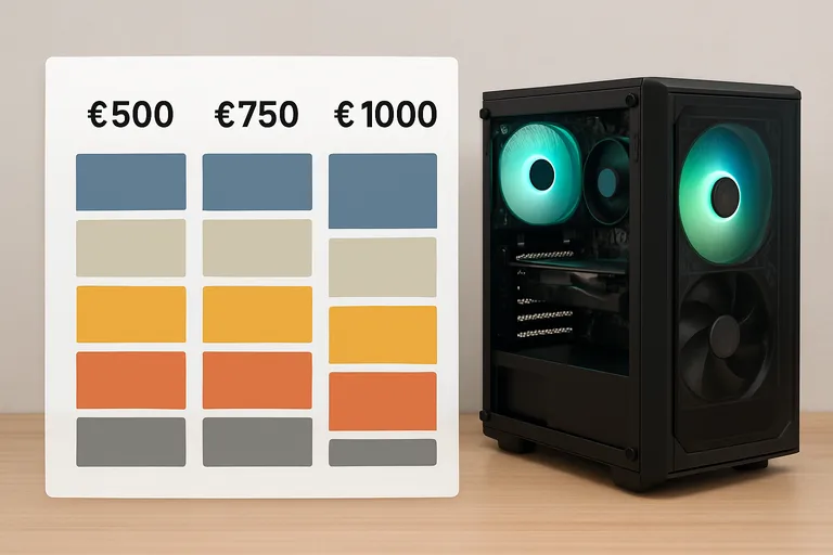 Voorbeeldconfiguraties en prijsniveaus