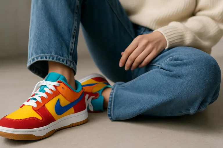 Waarom kleurrijke sneakers?