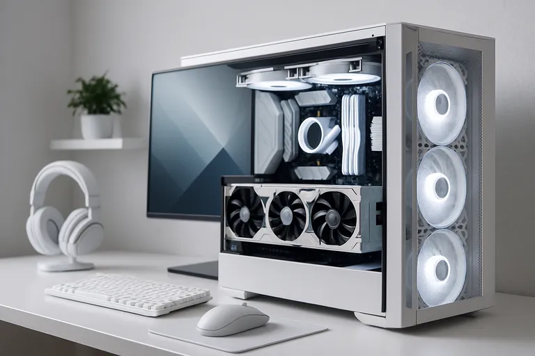 Wat maakt een witte gaming PC anders?