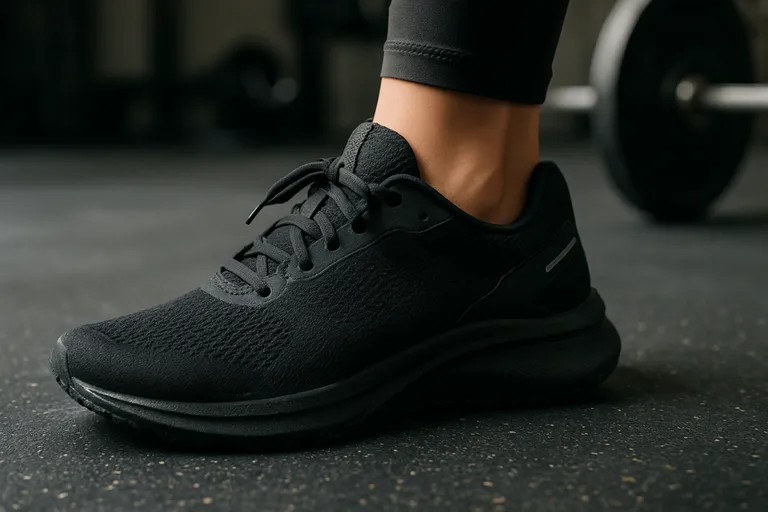 Zwarte sportschoenen voor dames: stijl, comfort en ondersteuning bij elke workout